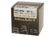 Sellier & Bellot Büchsenmunition .243 Win. 6,5g Soft Point Schüttpackung mit 50 Stück
