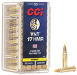 CCI Kleinkalibermunition .17 HMR 1,1g VNT