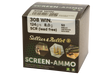 Sellier & Bellot Büchsenmunition SCREEN-Ammo .308 Win. 8g Screen (Lead Free) Schüttpackung mit 5