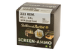 Sellier & Bellot Büchsenmunition SCREEN-Ammo .223 Rem 2,6g Screen (Lead Free) Schüttpackung mit
