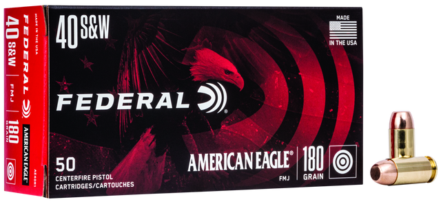 Federal Pistolenmunition American Eagle .40 S&W 11,7g Full Metal Jacket