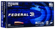 Federal Büchsenmunition .224 Valkyrie 3,9g Hornady V-Max