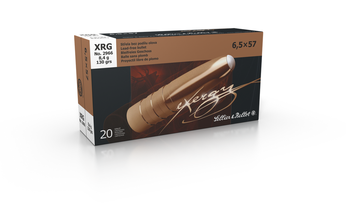 Sellier & Bellot Büchsenmunition 6,5 x 57 8,4g eXergy
