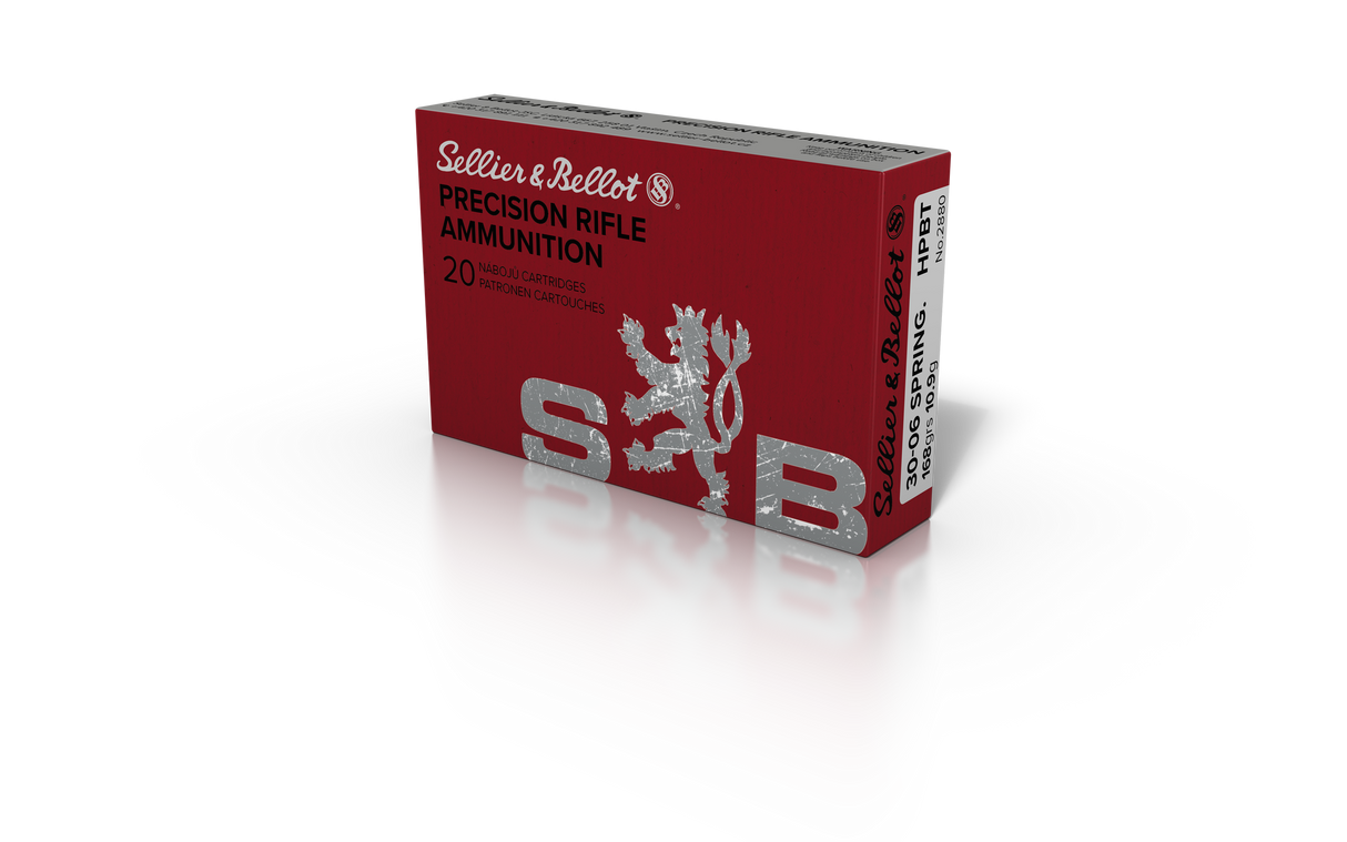 Sellier & Bellot Büchsenmunition Precision Ammo .30-06 Spring 10,9g Hollow Point Boat Tail