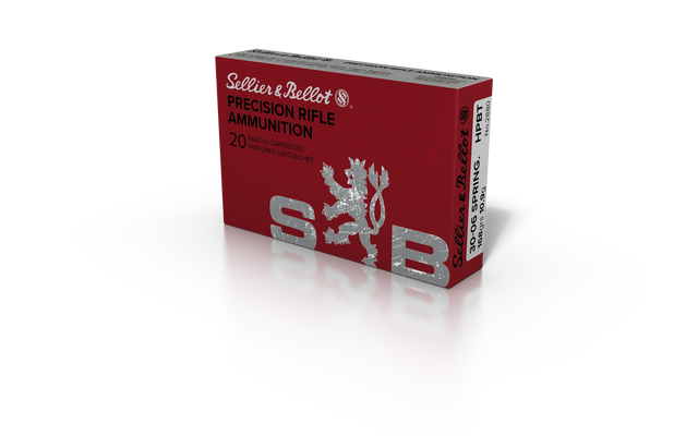 Sellier & Bellot Büchsenmunition Precision Ammo .30-06 Spring 10,9g Hollow Point Boat Tail