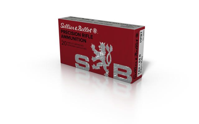 Sellier & Bellot Büchsenmunition Precision Ammo 7,62 x 54 R 11,3g Hollow Point Boat Tail