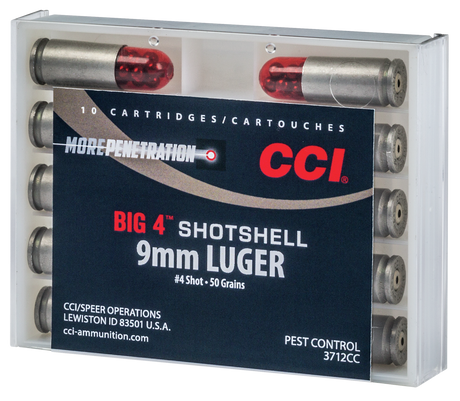 CCI Schrotmunition 9 x 19 2,9g Shotshell 3,30mm Pest Control