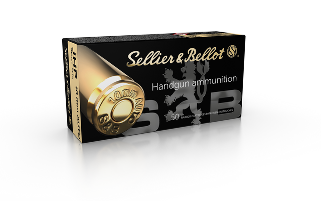 S&B Pistolenmunition 10 mm Auto 11,70g Jacketed Hollow Point