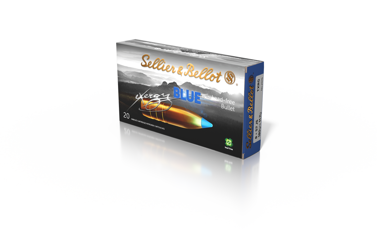 Sellier & Bellot Büchsenmunition 8 x 57 IS 11,7g Tipped eXergy eXergy Blue
