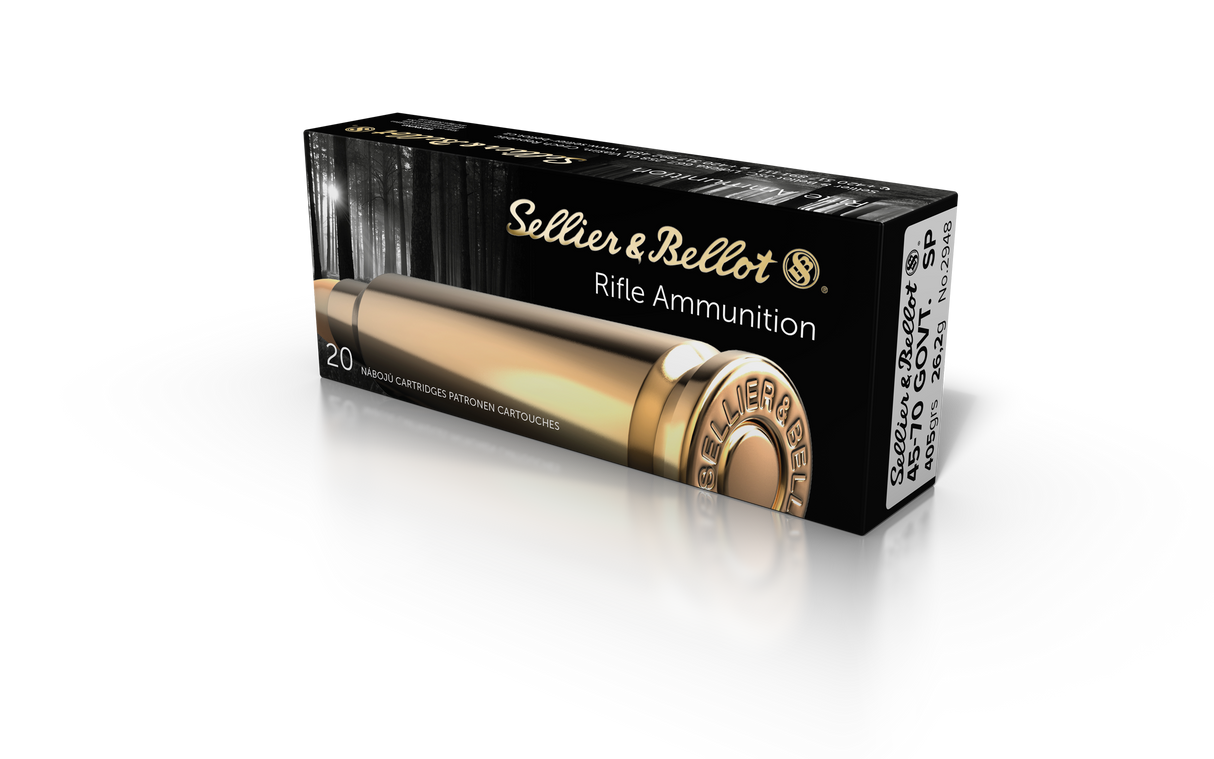 Sellier & Bellot Büchsenmunition .45-70 Gov 26,2g Soft Point