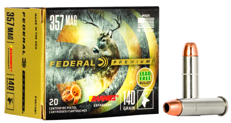 Federal Revolvermunition Premium .357 Mag. 9,10g Barnes Expander Vital Shok