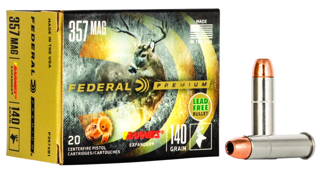 Federal Revolvermunition Premium .357 Mag. 9,10g Barnes Expander Vital Shok