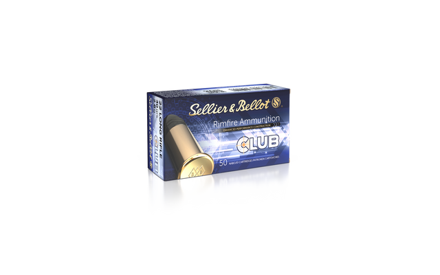 S&B Kleinkalibermunition .22 LR 2,60g Lead Round Nose Club