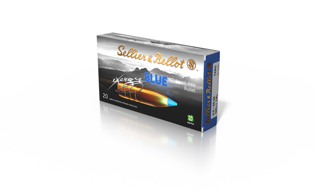 Sellier & Bellot Büchsenmunition 6,5 x 55 SE 7,8g Tipped eXergy eXergy Blue