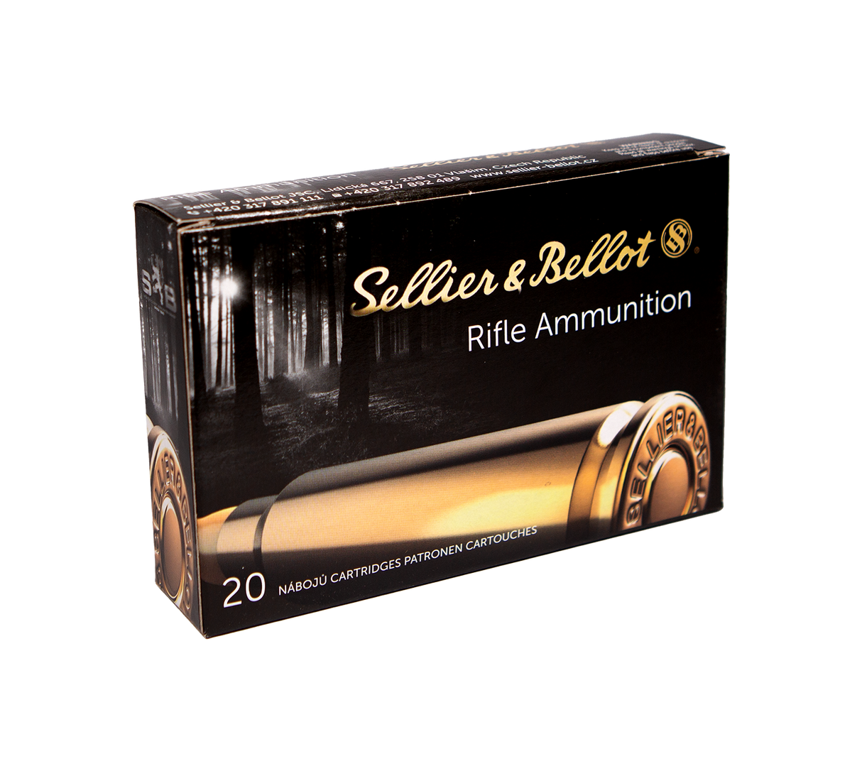 Sellier & Bellot Büchsenmunition 9,3 x 62 15g Full Metal Jacket