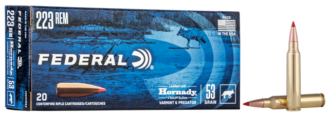 Federal Büchsenmunition .223 Rem 3,4g Hornady V-Max
