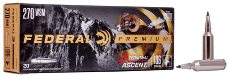 Federal Büchsenmunition Premium .270 WSM 8,8g Terminal Ascent
