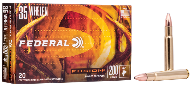 Federal Büchsenmunition .35 Whelen 13g Fusion Soft Point