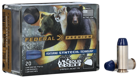 Federal Pistolenmunition Premium 10 mm Auto 13,00g Solid Core