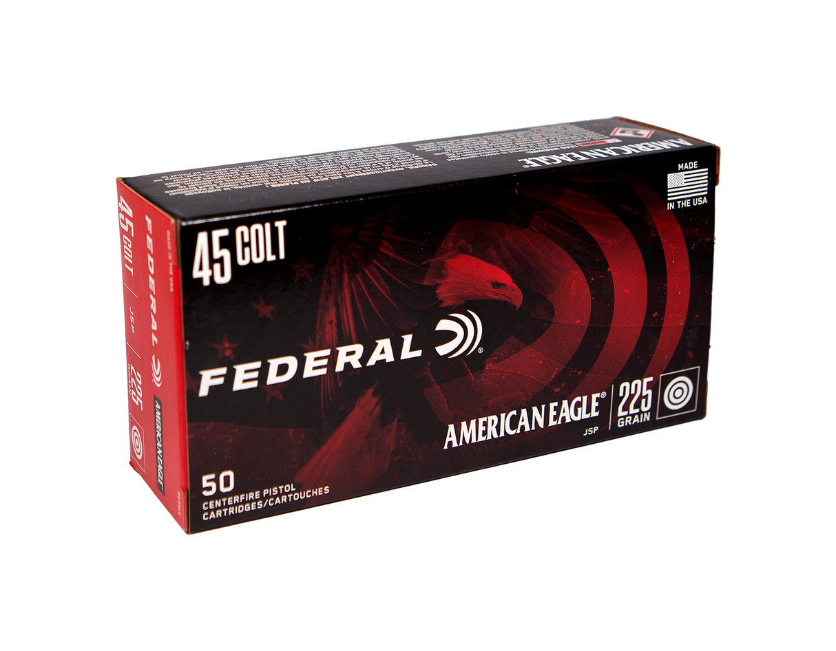Federal Revolvermunition American Eagle .45 Colt 14,6g Jacketed Soft Point