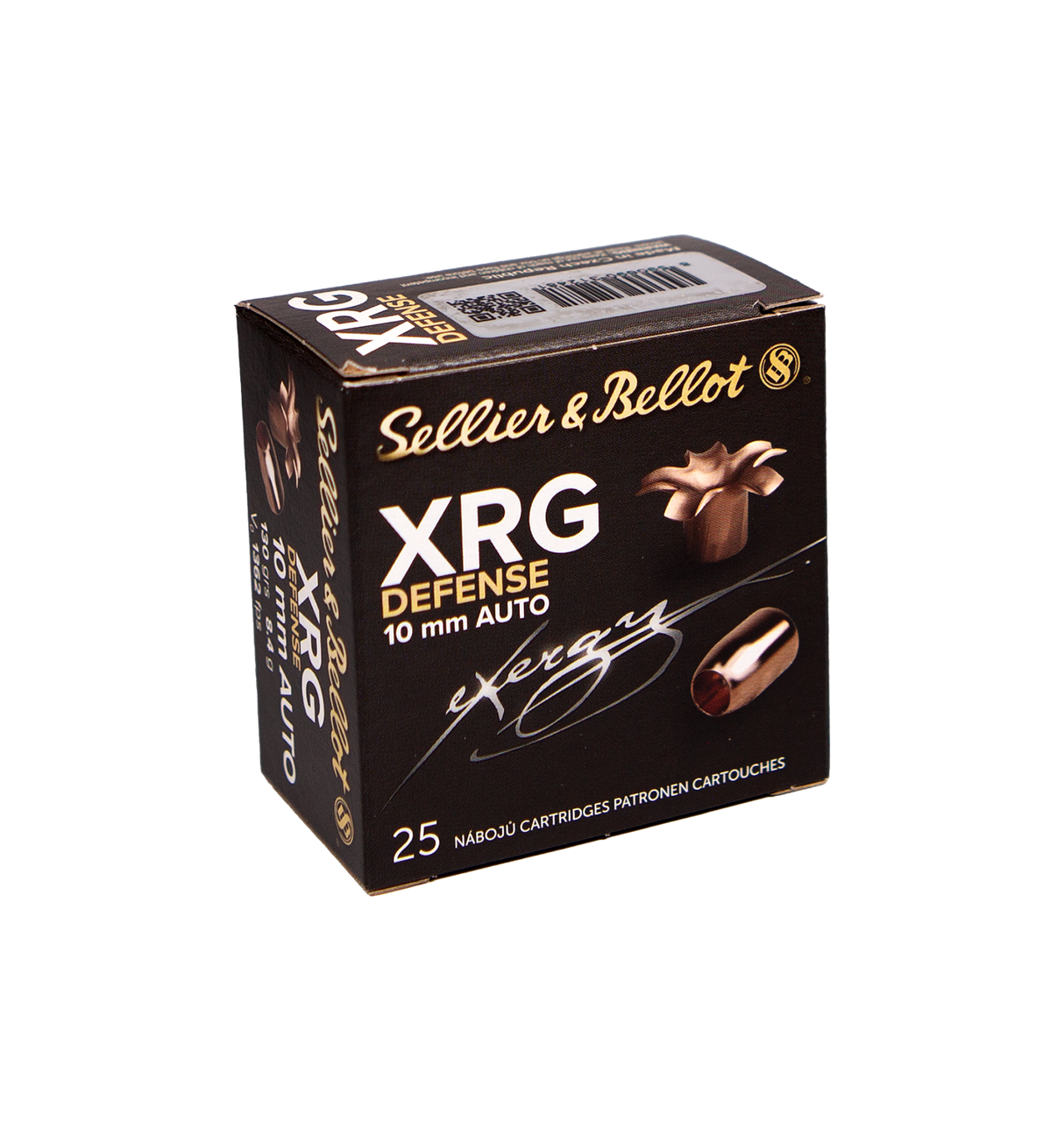 S&B Pistolenmunition XRG Defence 10 mm Auto 8,40g eXergy Defense