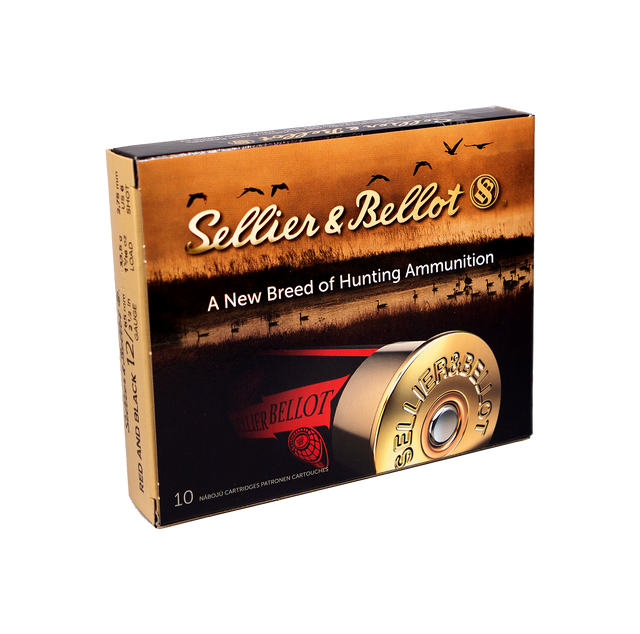 Sellier & Bellot Schrotmunition 12/65 33,5g 2,75mm Red and Black
