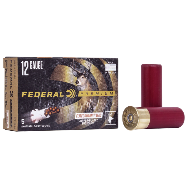 Federal Schrotmunition Premium 12/70 Vital Shok Buck Shot