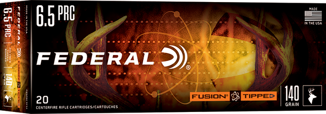 Federal Büchsenmunition 6,5 mm PRC 9,10g Tipped Fusion