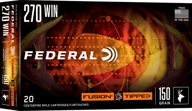 Federal Büchsenmunition .270 Win. 9,70g Tipped Fusion