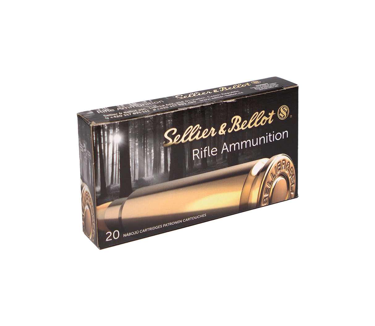 Sellier & Bellot Büchsenmunition .222 Rem. 3,24g Soft Point