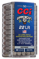 CCI Kleinkalibermunition .22 LR 2,10g Hollow Point Plated Uppercut