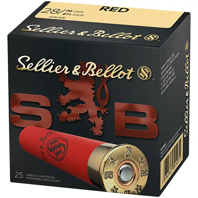 S&B Schrotmunition 28/70 28,00g 3,25mm Red