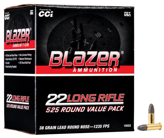 Blazer Kleinkalibermunition .22 LR 2,46g Lead Round Nose