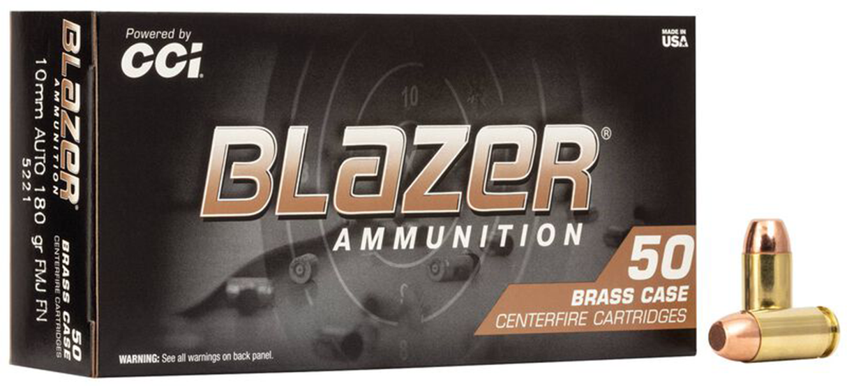 Blazer Pistolenmunition 10 mm Auto 11,70g Full Metal Jacket