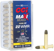 CCI Büchsenmunition .22 Win. Mag. 3,00g Segmented Hollow Point Maxi Mag