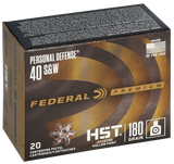 Federal Pistolenmunition .40 S&W 11,70g Jacketed Hollow Point HST