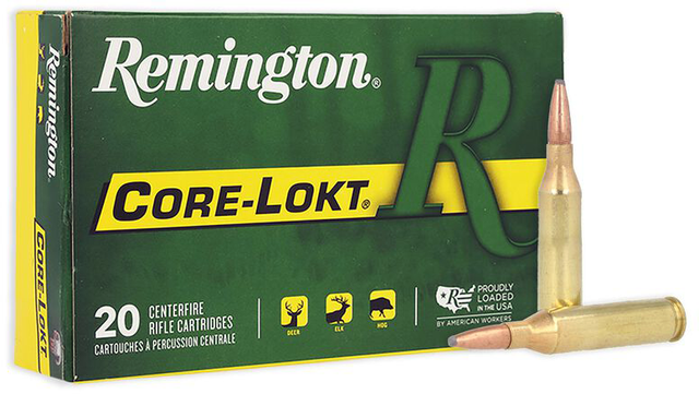 Remington Büchsenmunition .243 Win. 6,50g Pointed Soft Point Core Lokt Core-Lokt
