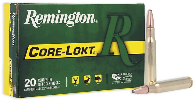 Remington Büchsenmunition .30-06 Spring 8,10g Pointed Soft Point Core Lokt Core-Lokt
