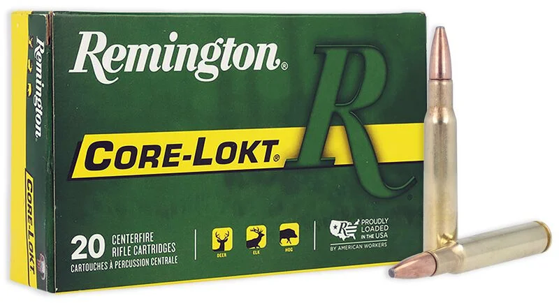 Remington Büchsenmunition .30-06 Spring 9,70g Pointed Soft Point Core Lokt Core-Lokt