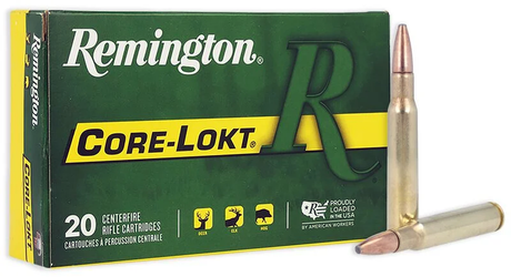 Remington Büchsenmunition .30-06 Spring 9,70g Pointed Soft Point Core Lokt Core-Lokt
