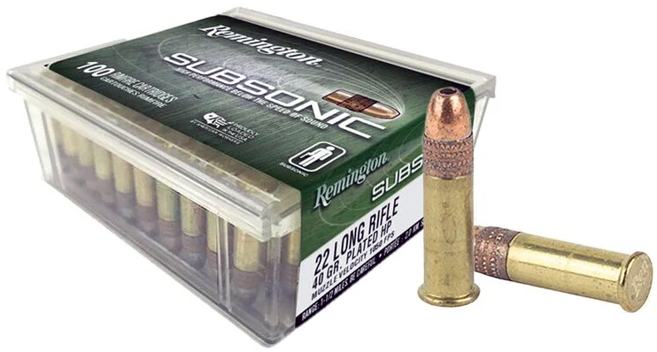 Remington Kleinkalibermunition .22 LR 2,60g Copper Plated Hollow Point Subsonic