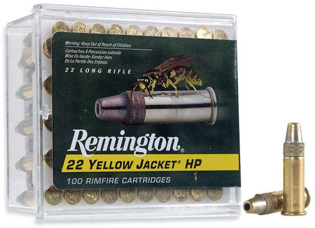 Remington Kleinkalibermunition .22 LR 2,10g Plated Truncated Cone Hollow P Yellow Jacket