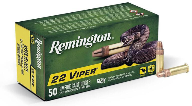 Remington Kleinkalibermunition .22 LR 2,30g Plated Truncated Cone Solid Viper Hyper Velocity