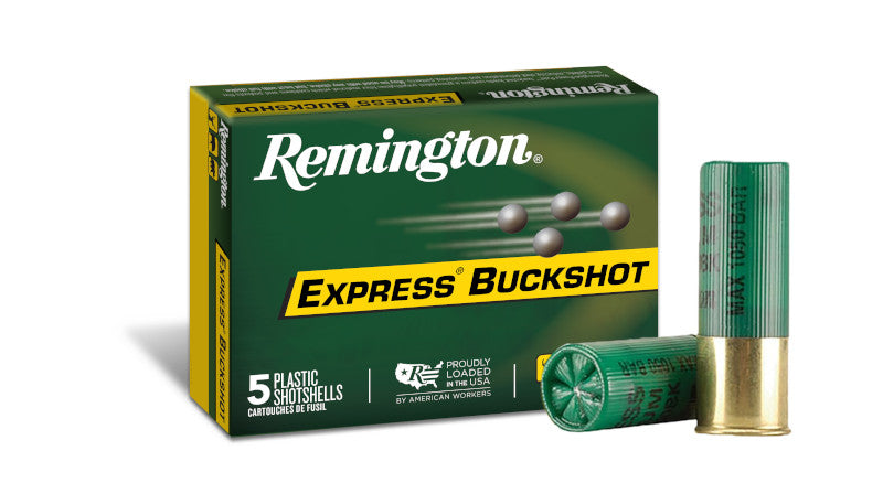 Remington Schrotmunition 12/76 Express Magnum Buckshot Loads, USA 000
