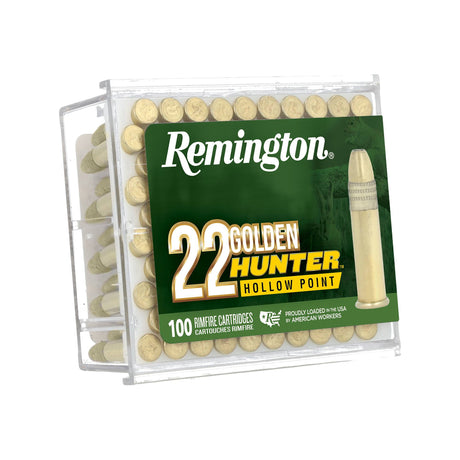 Remington Kleinkalibermunition .22 LR 2,10g Hollow Point Golden Hunter