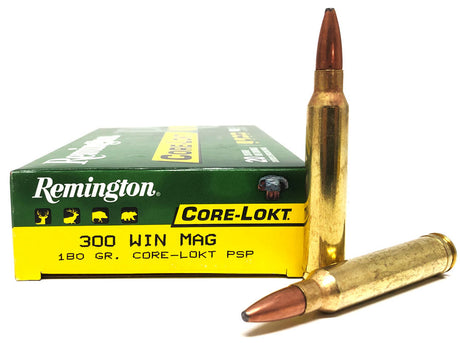Remington Büchsenmunition .300 Win. Mag. 11,70g Pointed Soft Point Core Lokt Core-Lokt