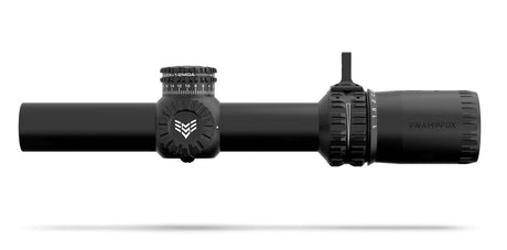 Swampfox Optics Arrowhead SFP 1-8x LPVO Riflesccope Guerilla DOT MIL Reticle Red - Black