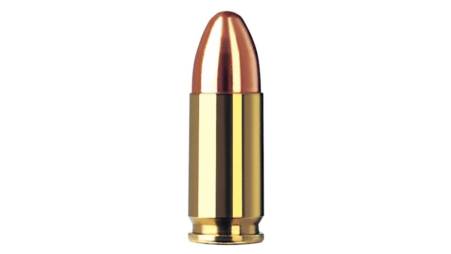 GECO 9 mm Luger Lead Round Nose, copper-plated 8,0g/124gr – 50 Stück