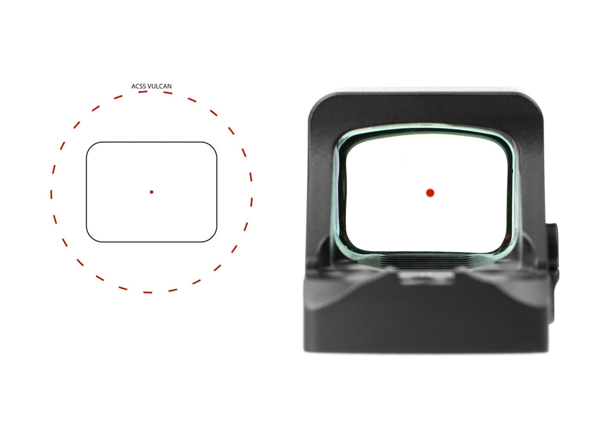 HS507K-X2 Compact Pistol Red Dot Sight ACSS Vulcan