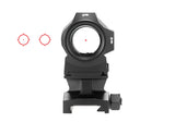 Solar Charging Rifle Sight Red Circle Dot